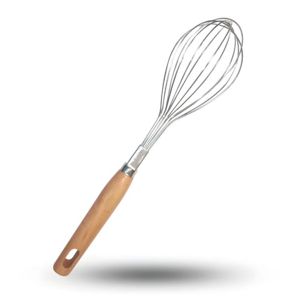 همزن دسته چوبی