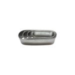 کاتر استیل طرح زبان (4 عددی)