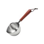 ظرف بنماری دسته چوبی (10 سانت)