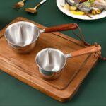 ظرف بنماری دسته چوبی (8 سانت) - Image 5