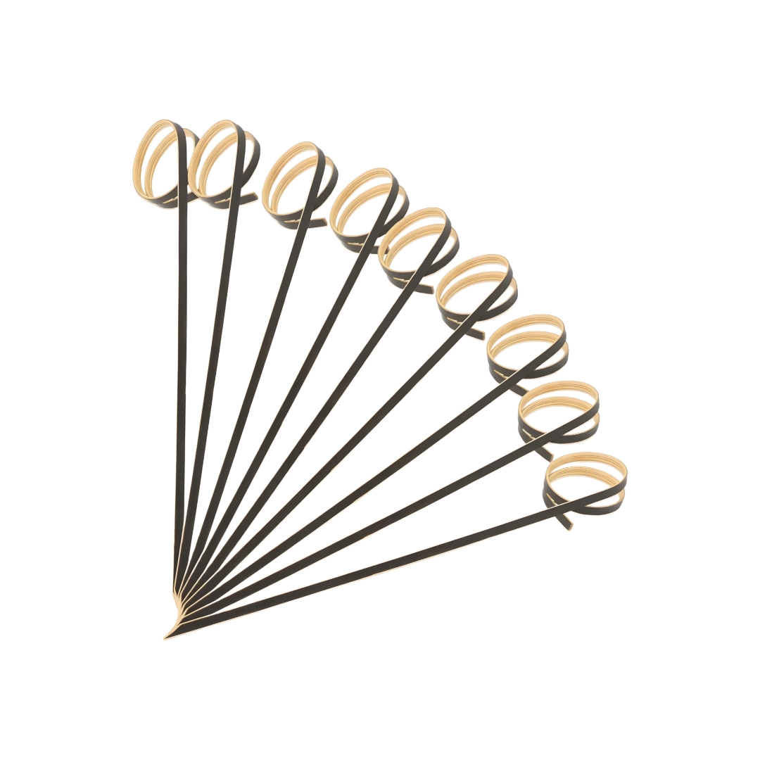 Picsart_25-10-29_16-15-33-147 خلال گارنیش بامبو گرد 100 عددی (10 سانت) - Image 1