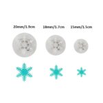 کاتر فشاری برف ریز (3 عددی) - Image 3