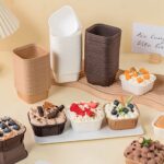 کپسول مافین مربع (100 عددی) - Image 2