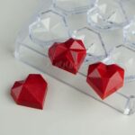 قالب پلی کربنات طرح قلب (کد 19) - Image 2