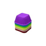 قالب سیلیکونی مافین مربع (12 عددی) - Image 2