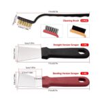 ست فرچه سیمی و کاردک (5 عددی) - Image 3