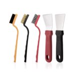 ست فرچه سیمی و کاردک (5 عددی)