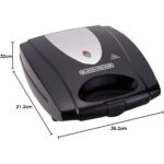 ساندویچ ساز 2 کاره BLACK+DECKER مدل TS4080 - Image 4