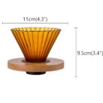 دریپر V60 شیشه ای (4-2 کاپ) - Image 4